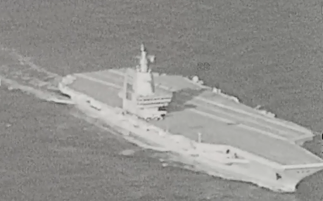 顧立雄才說福建號航艦「沒軍事舉動」 今早14架共機逾越海峽中線擾台