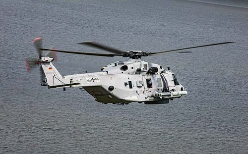 德國海軍接收首架NH90「海虎」直升機　大幅提升北海與波羅的海反潛戰力