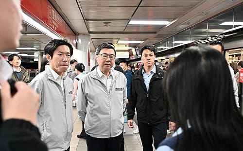 北捷隨機傷人案後續　卓榮泰實地視察要求警力調度到位