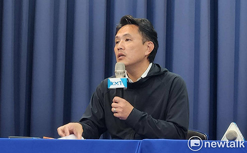 承認民調輸給謝龍介  陳以信現身國民黨宣布退選