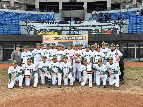爆米花棒球聯盟合庫第7冠　林佾葳優質先發獲MVP