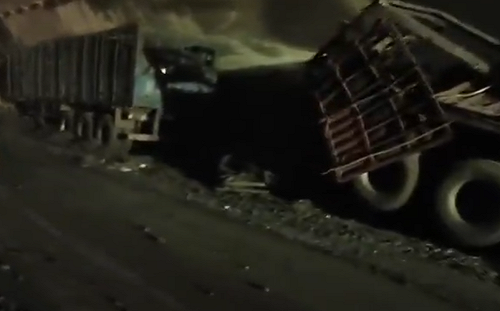 (影) 傳10死29傷! 北京首都環線高速隧道重大火燒車 官媒瞞了5天才敢報