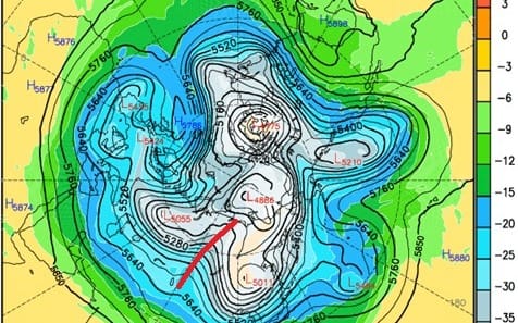 聖誕假期冷颼颼！鄭明典1圖示警：北極冷空氣將直衝台灣
