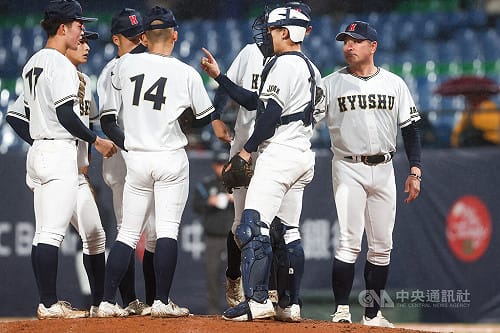 台日高中棒球賽　九州教頭讚平鎮有甲子園奪冠實力
