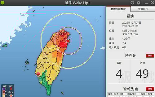 規模7.0強震深夜襲台　交通、水電、通訊皆正常全台報平安