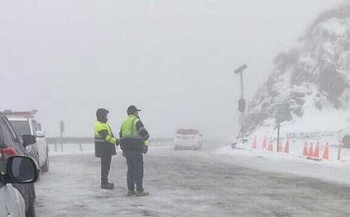 台14甲線翠峰段恐結冰　下午5時起預警性封閉