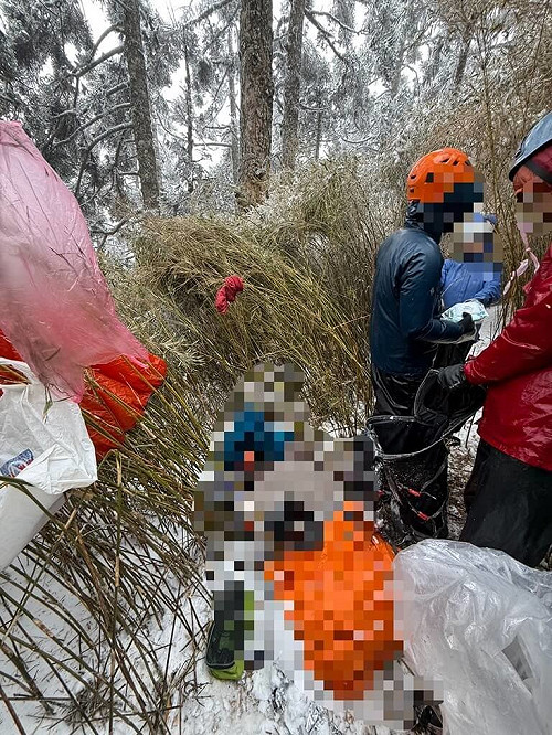 匹匹達山失溫罹難遺體待吊掛　隊友無餘糧先下撤