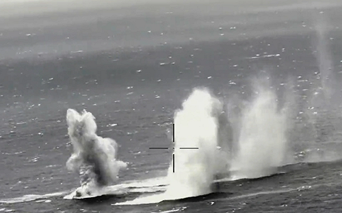 實彈逼線! 共軍火箭彈落點逼近24海浬 班超號攔阻共艦反被稱挑釁