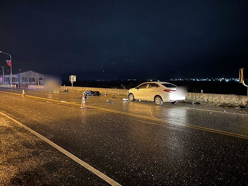 自摔與對向車輛碰撞事故　花蓮國中老師送醫不治