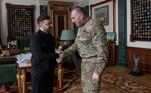 烏軍大換將! 「間諜首腦」馬柳克下台不退場 澤連斯基 : 不會換下瑟爾斯基