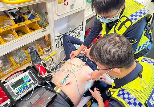 8旬翁昏迷消防到院前TCP搶命　嘉義縣首成功案例