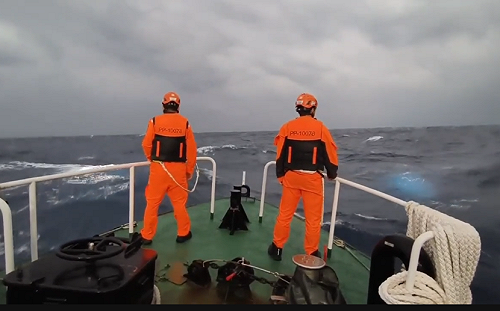 F-16飛官辛柏毅墜海失聯！管碧玲：海巡已派3艦6艇 鍥而不捨搜救