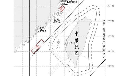4架次共機擾台 1架逾越中線 國軍全程嚴密監控