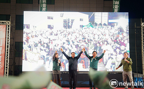 逾2萬人齊聚永康造勢晚會力挺  周春米陳素月黃偉哲齊喊唯一支持林俊憲