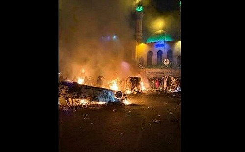 (影) 伊朗出動無人機鎮壓抗議浪潮! 「電戰等級」封網路 「這2國」為虎作倀.....