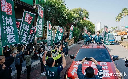 南高連線！賴瑞隆表態挺林俊憲  呼籲大家守住關鍵電話