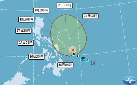 輕颱「洛鞍」路徑大迴轉！台灣水氣增多4區防大雨