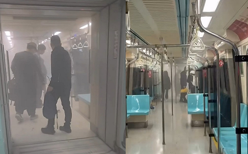 (影)北捷深夜驚傳爆炸聲！車廂煙霧瀰漫乘客嚇壞竄逃 出事原因曝光