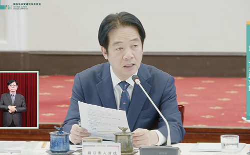賴清德掛保證：台灣會穩定供電、推動再生能源讓「綠電極大化」 