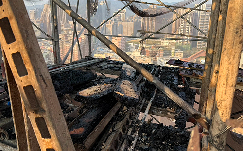 高雄鼓山新建住宅火警檢出「安全漏洞」 ！工務局：勒令停工並擴大稽查