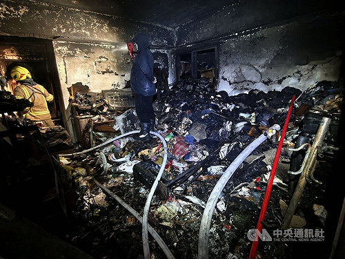 與殉職勇消詹能傑進出火場　義消盧彥宏不適就醫