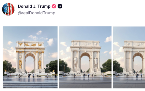 250英呎對應250周年！川普執意興建「美版凱旋門」惹議