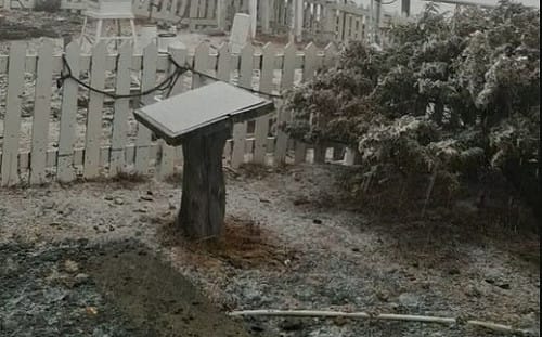 (影)玉山下雪化身銀白世界！氣象署揭「下波降溫時間點」 一週天氣一圖看