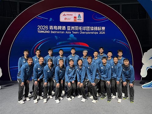 亞洲羽球團體賽　林俊易領軍台灣男團拚站頒獎台