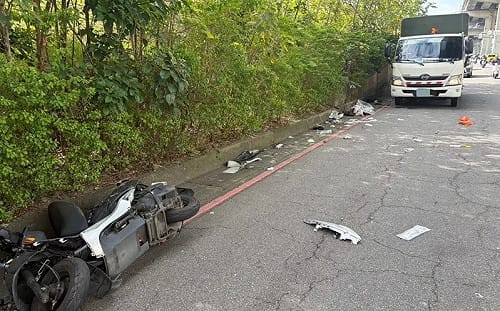 三重離奇死亡車禍！機車衝撞環保車騎士身亡 2清潔隊員受傷 