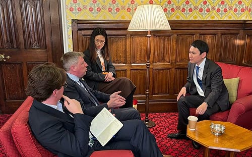 國會交流！陳冠廷訪英：建置中型國家共同安全架構  對抗俄中威權