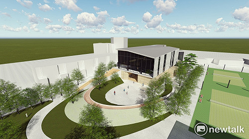 新坡多功能場館開工 鄭文燦勾勒觀音休閒新藍圖