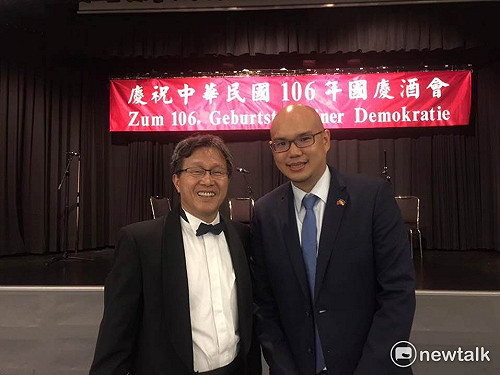 駐德國慶酒會寫「一個民主實體」　外交部：沒有矮化問題