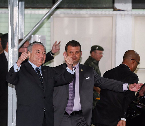 眾院停職案未過關  巴西總統病遁逃一劫