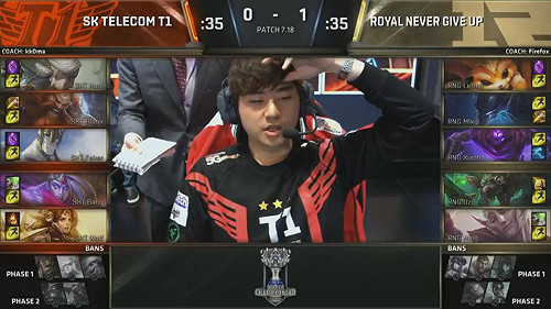 英雄聯盟世界賽》四強賽拉鋸  SKT奪一勝扳平勝場數