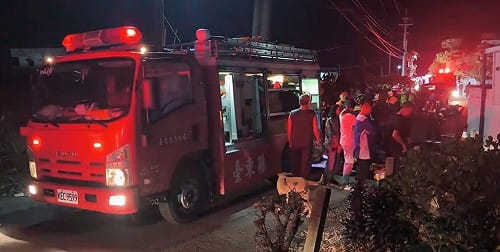 台東鐵皮屋暗夜大火　身障男子逃生不及殞命
