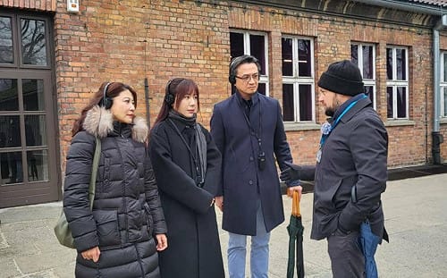 參訪波蘭集中營  林楚茵：《世紀血案》試圖重塑台灣的歷史記憶