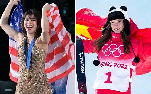 平平冬奧華裔焦點! 劉美賢奪美國金、谷愛凌摘中國銀 書寫不同選擇人生