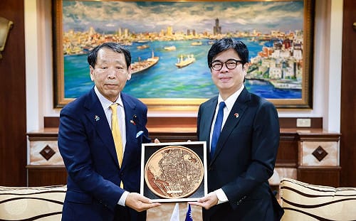 熊本台灣交流促進會議員團訪高   陳其邁：持續深化台日合作  