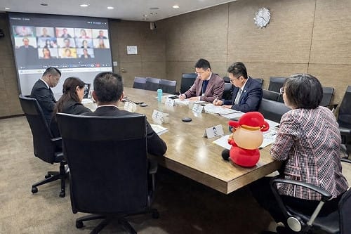 劉世芳視訊慰勉駐外移民秘書　守護國門能量