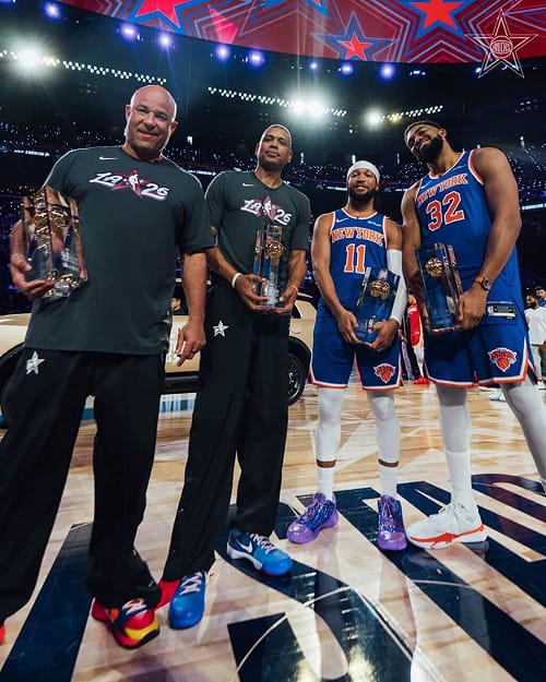 NBA投籃大賽　尼克隊擊敗卡麥隆隊奪冠