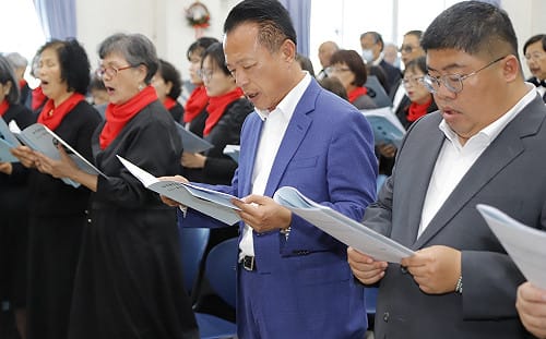 二二八79週年　嘉義長老教會辦追思禮拜  翁章梁出席