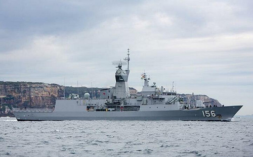 澳洲海軍「土烏巴艦」穿越台灣海峽　國防部：全程掌握周邊動態