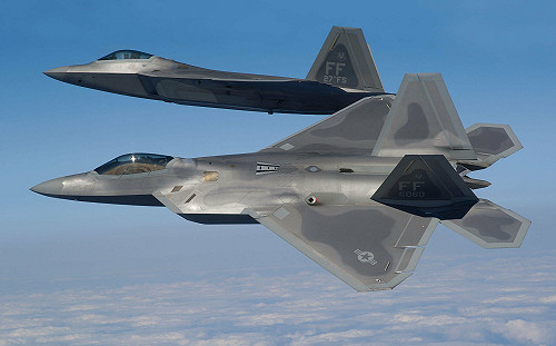 （影）12架F-22猛禽進駐以色列! 美「末日戰機」起飛、百架加油機待命