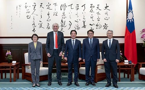 賴清德提台半導體實力 諾貝爾奬得主盼合作：打造世界第一台實用量子電腦