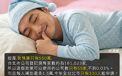 蔣萬安育兒減工時政策 綠營提3質疑：沒有配套非常不負責任 