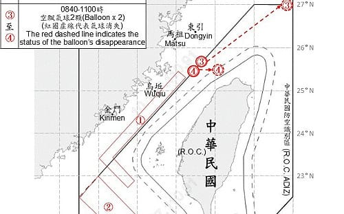 8共機.6共艦襲擾台海 2空飄氣球再現 國軍嚴密應處