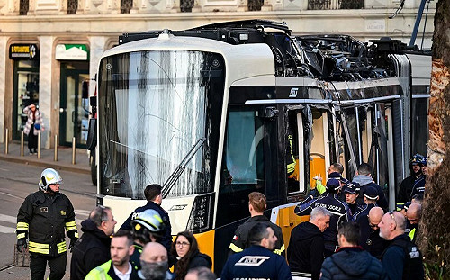 米蘭電車脫軌衝進餐廳釀2死40傷　乘客:事故前車底傳異常聲響