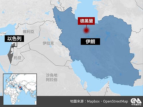 伊朗國家電視台證實德黑蘭遭以色列空襲　以在野黨領袖矢言團結