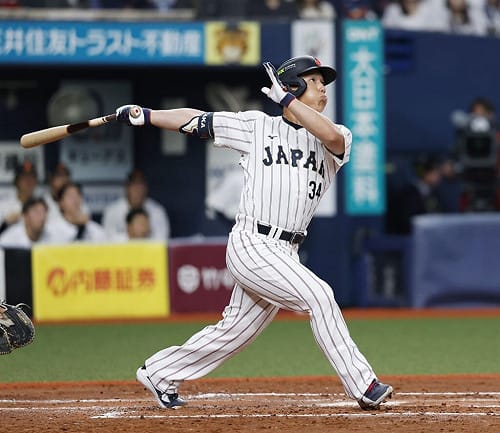 WBC強化賽  吉田正尚出戰老東家歐力士轟126公尺巨砲