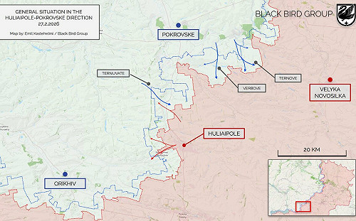 局勢逆轉　俄羅斯上個月失土面積比新佔領面積大